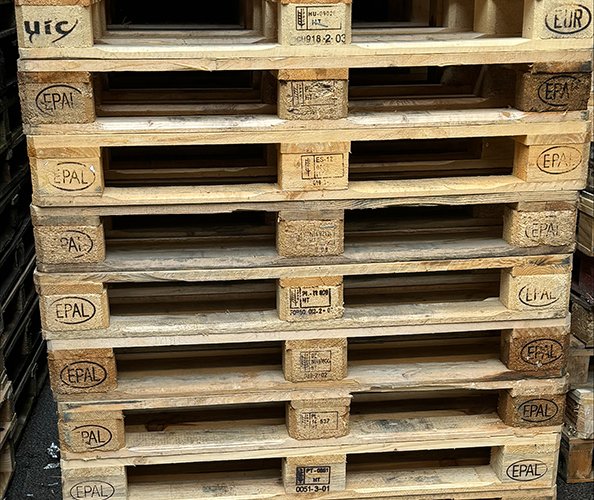 used pallets